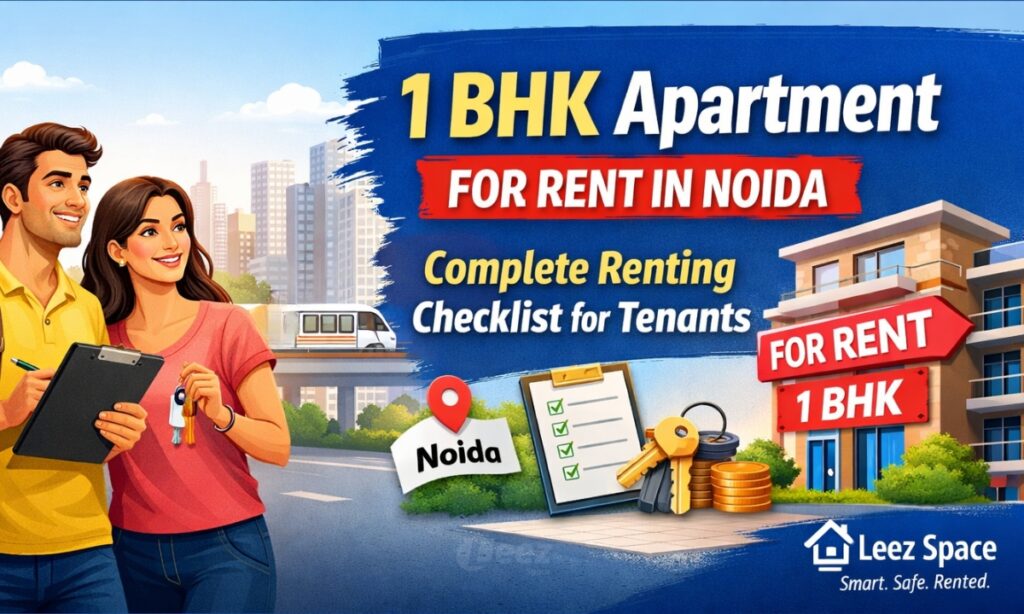 1 BHK Apartment for Rent in Noida: Complete Renting Checklist for Tenants